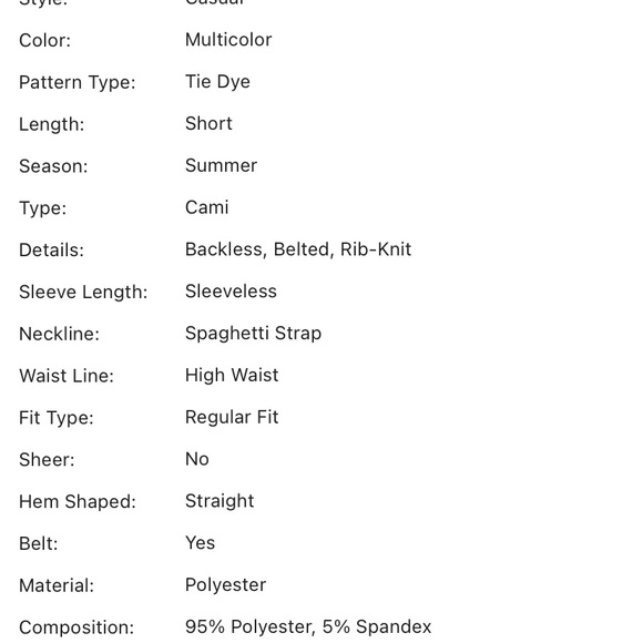 Plus..Belted Tye dye dress ( model wearing 1x) - Picture 6 of 7